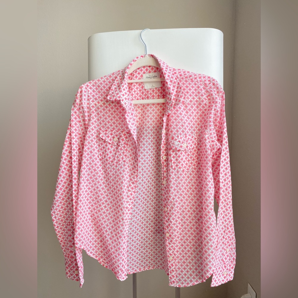 Abercrombie&Fitch Vintage Californian Style Patterned Cotton Shirt